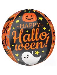 FUN HALLOWEEN ORBZ FOIL BALLOONS HELIUM Filled