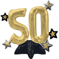 CELEBRATE 50 MULTI BALLOON AIR-FILLED TABLE CENTERPIECE