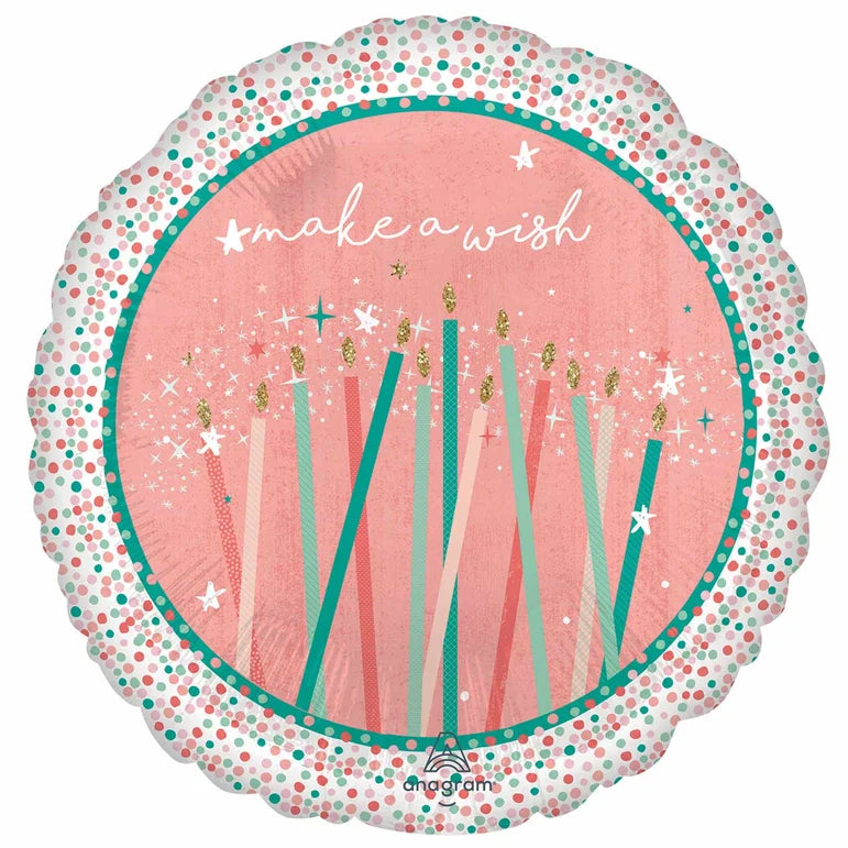 18C HAPPY CAKE DAY FOIL BALLOON - Helium Filled