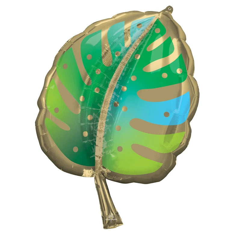 SS PLM FROND FOIL BALLOONS - HELIUM Filled