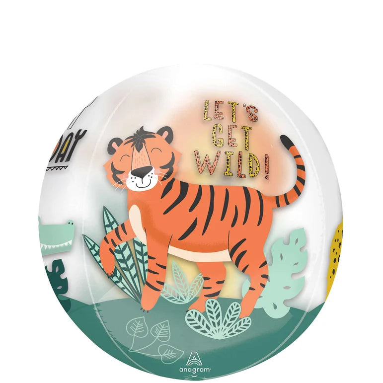 GET WILD ORBZ FOIL BALLOONS - Helium Filled