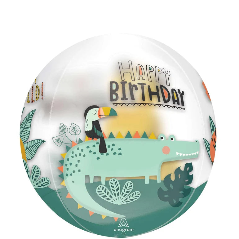 GET WILD ORBZ FOIL BALLOONS - Helium Filled