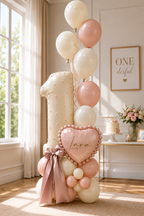 Any Number Aesthetic Balloon Arrangement