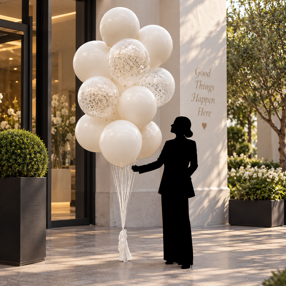 Aesthetic BIG Balloon BUNCH Latex Balloon Bouquet -15COUNT