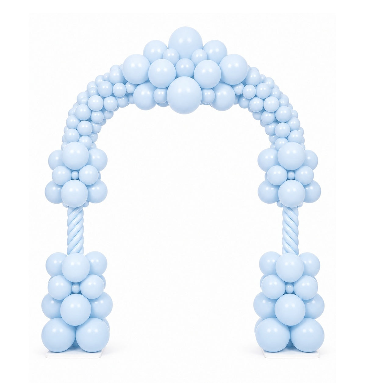 New Born Roman FULL Balloon Arch 6meter - 1DAYS NOTICE - Not Possible For Delivery