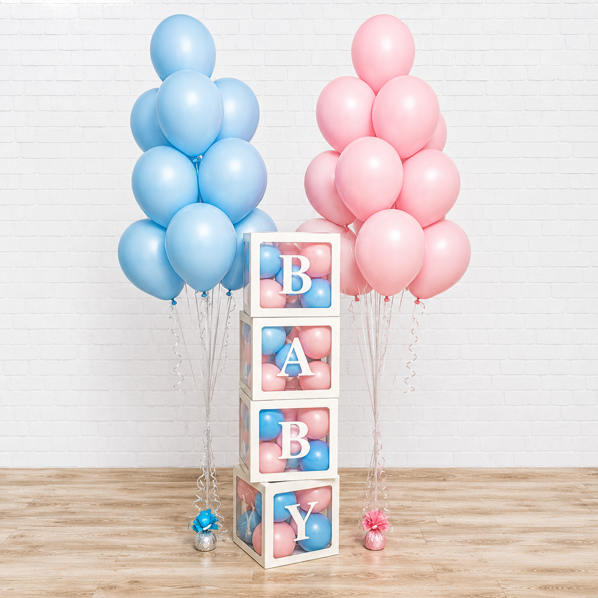 Baby Shower Gender Reveal Balloon Set