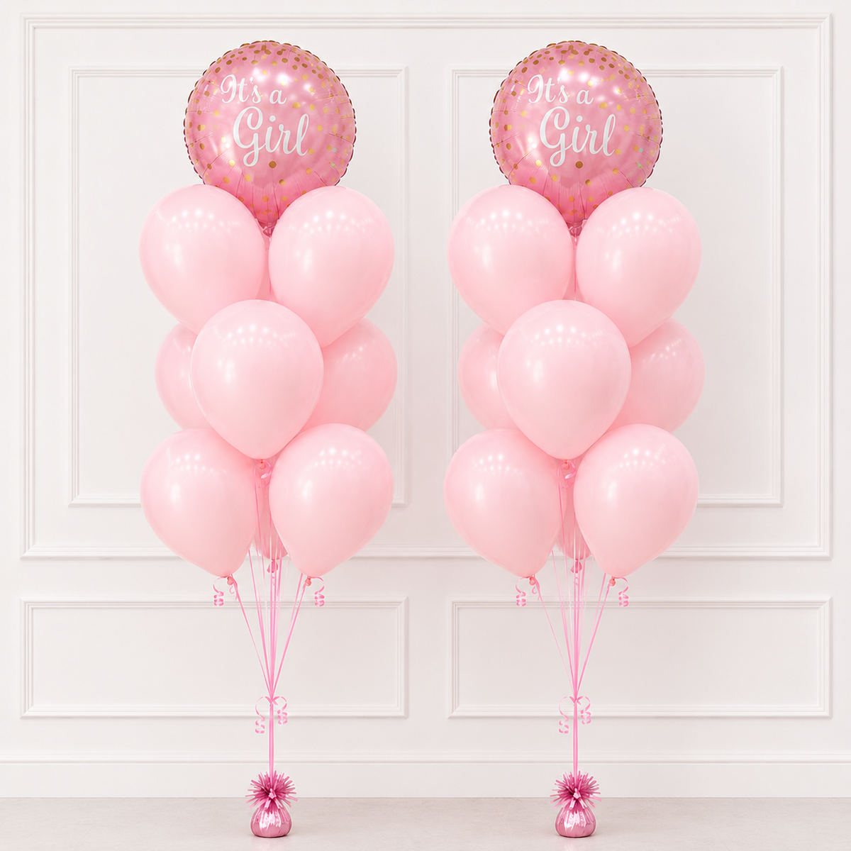 New Born 18inches Boy or Girl Balloon Bouquet