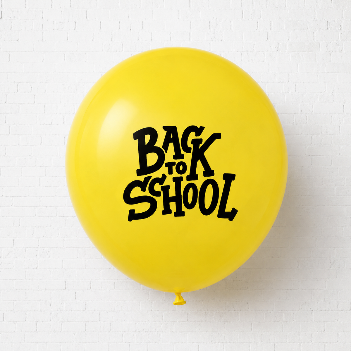 BACK TO SCHOOL BIG Latex Balloons - Helium Filled