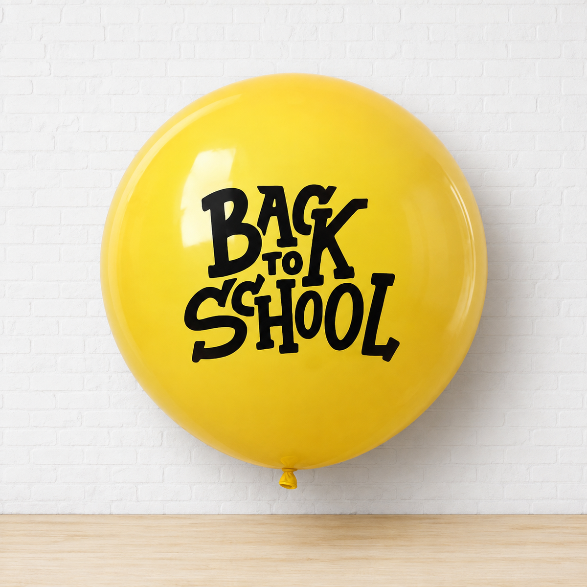 BACK TO SCHOOL BIG Latex Balloons - Helium Filled