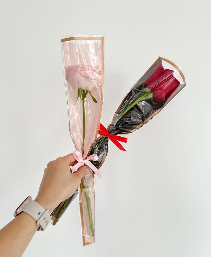 Single RED Rose Fresh Flower