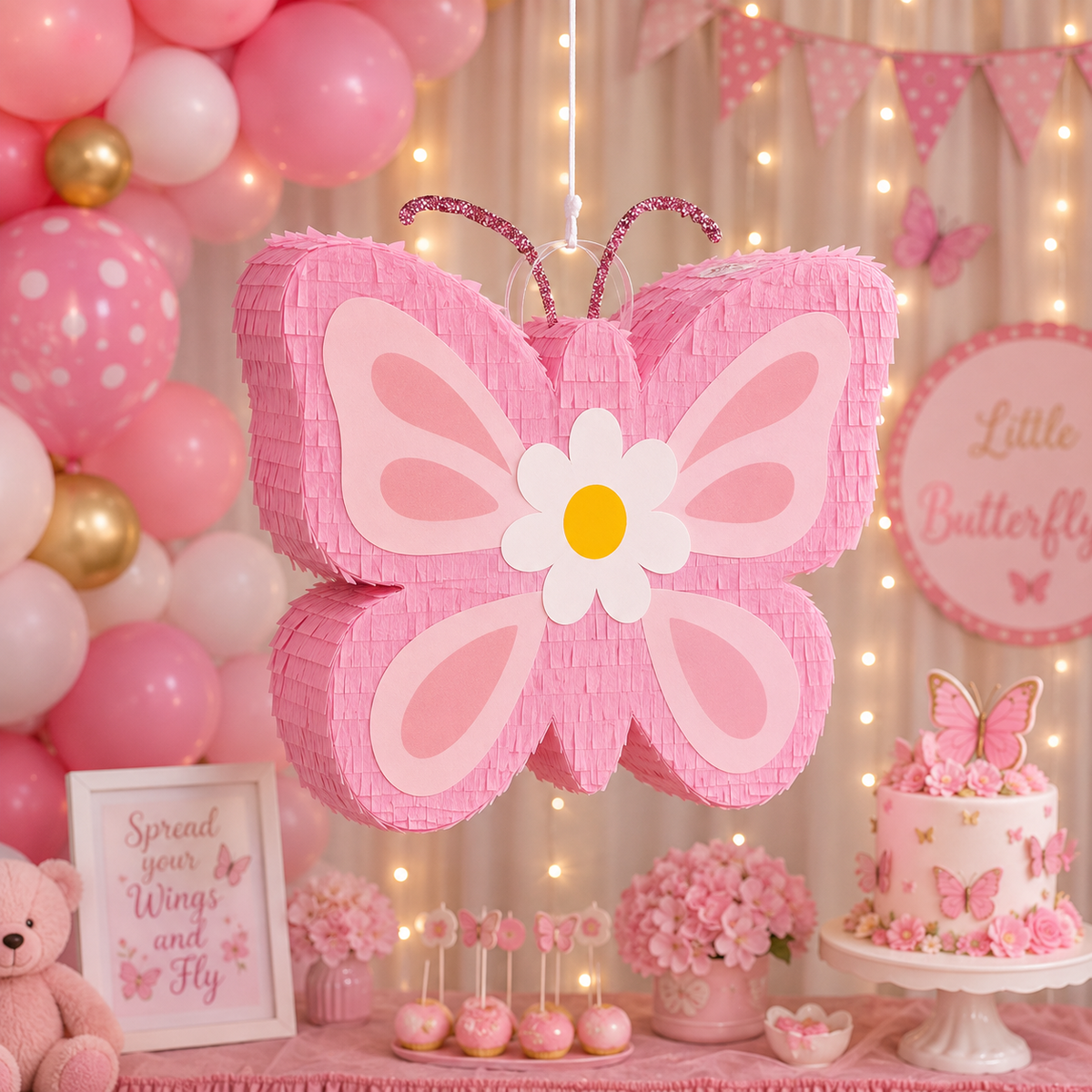 BUTTERFLY PIÑATA PRE-ORDER | 3 Days Production | FREE Stick Included!
