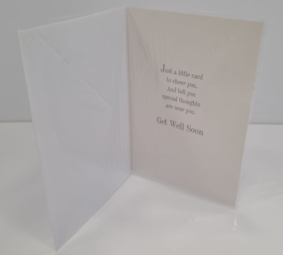 GET WELL SOON Around Greeting Card
