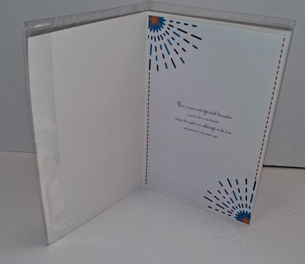 SORRY YOU'RE Leaving WISHING YOU ALL THE BEST! LARGE Greeting Card