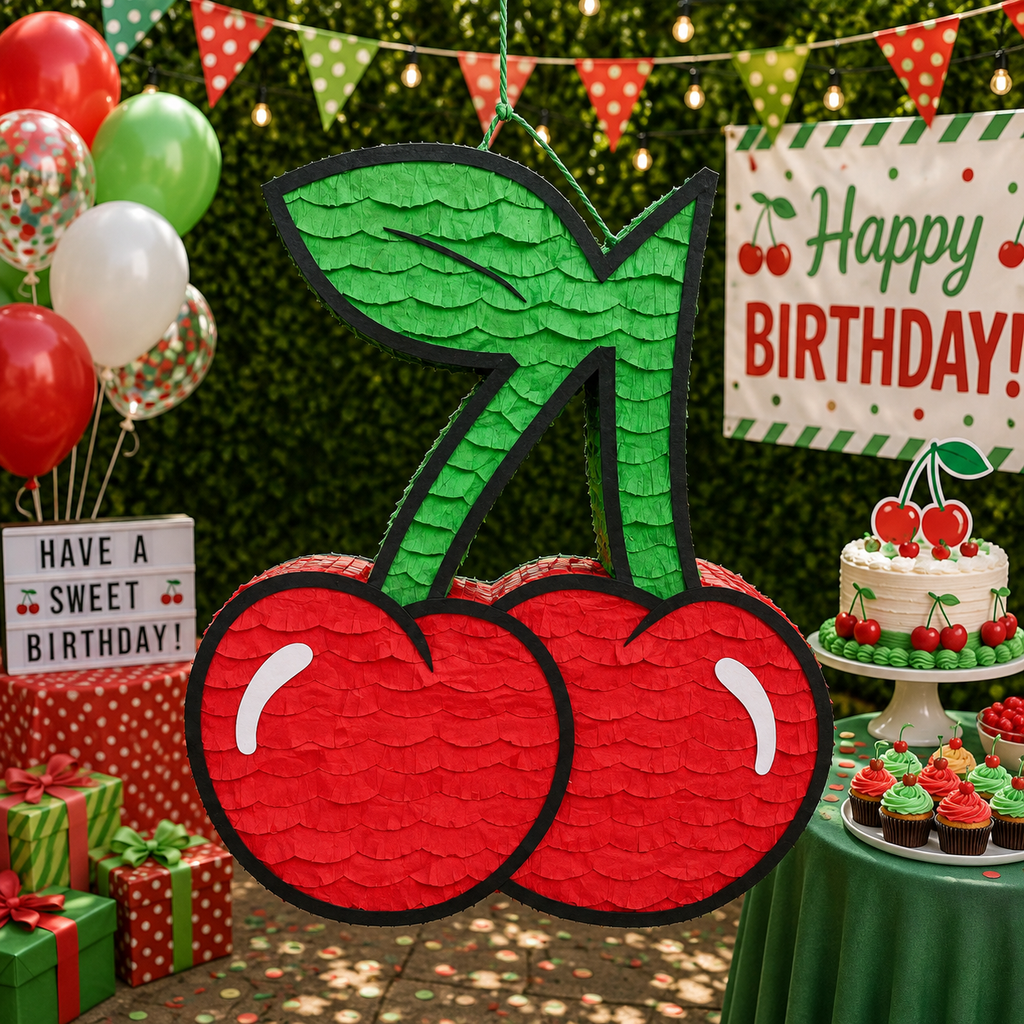 CHERRY PIÑATA PRE-ORDER | 3 Days Production | FREE Stick Included!