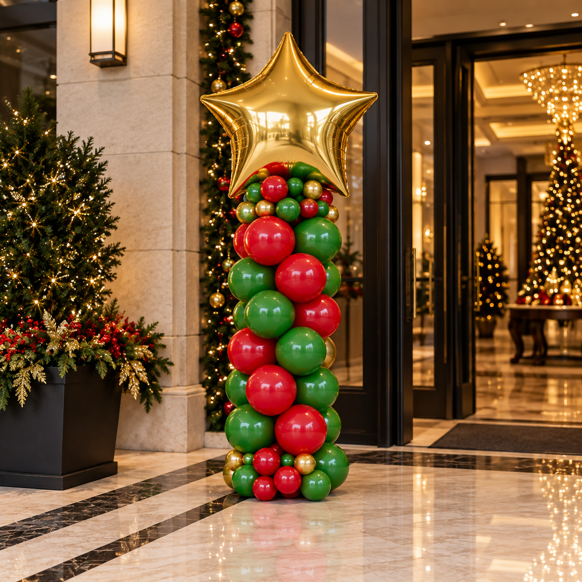Jumbo Star Standard Balloon Pillar/ Standee