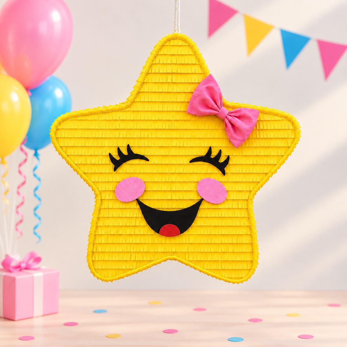 CUTE STAR PIÑATA PRE-ORDER | 3 Days Production | FREE Stick Included!