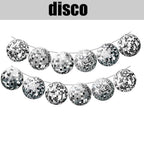 DISCO THEME PENNANT BANNER