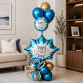 Happy Father's Day Starblast Balloon Arrangement