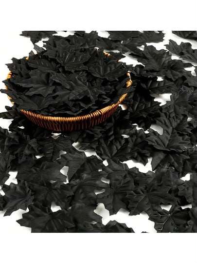 FABRIC LEAVES 72pcs