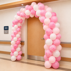 New Born FULL Balloon Arch 6Meter with Cluster of Balloons on the Door - 3DAYS NOTICE - Not Possible For Delivery