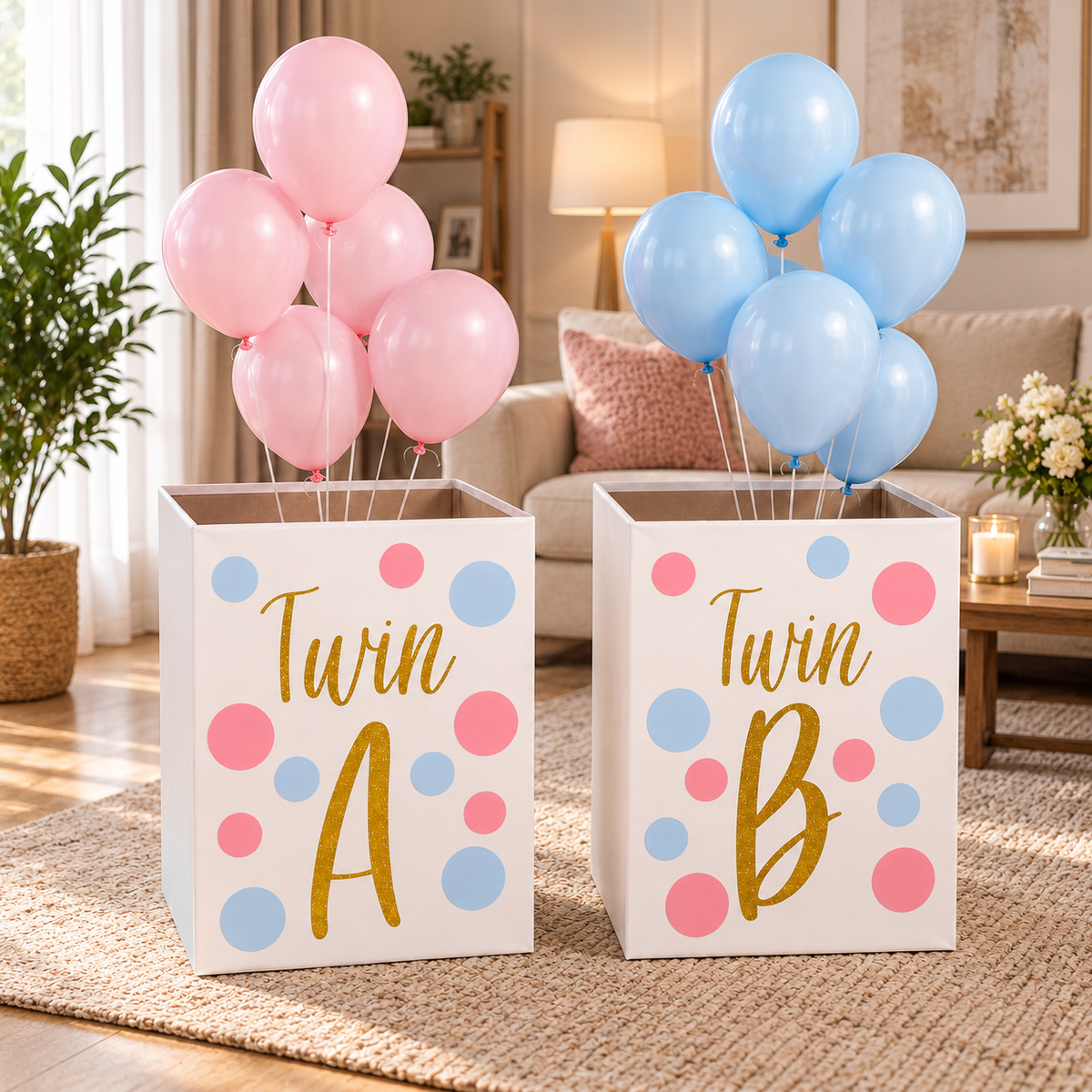 TWIN Gender Reveal Surprise Box