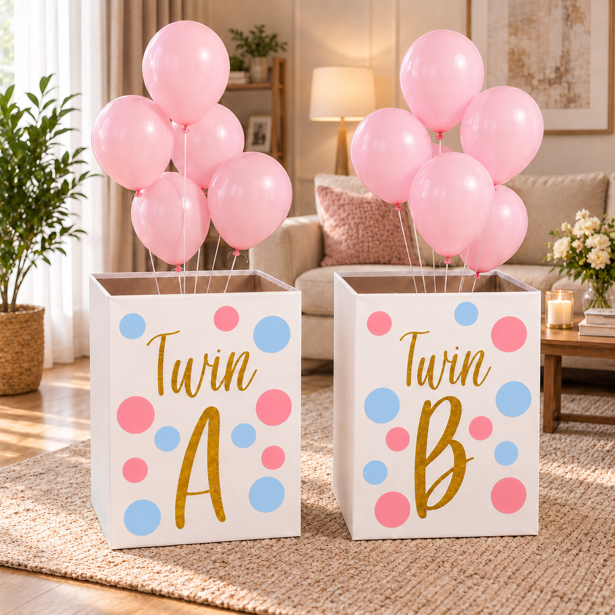 TWIN Gender Reveal Surprise Box