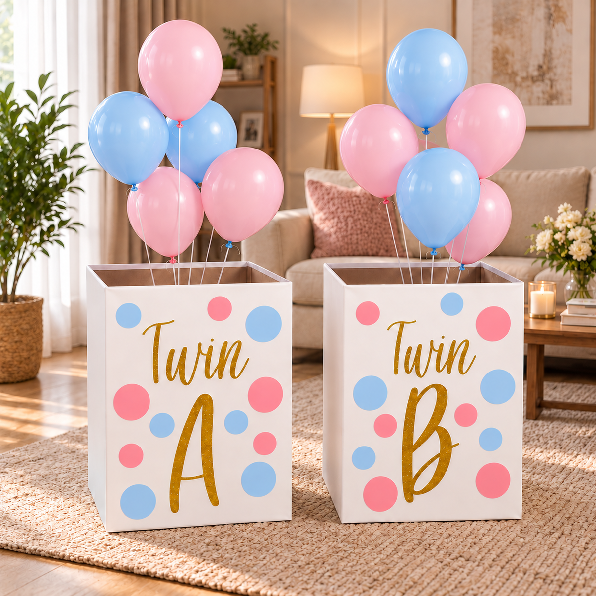 TWIN Gender Reveal Surprise Box