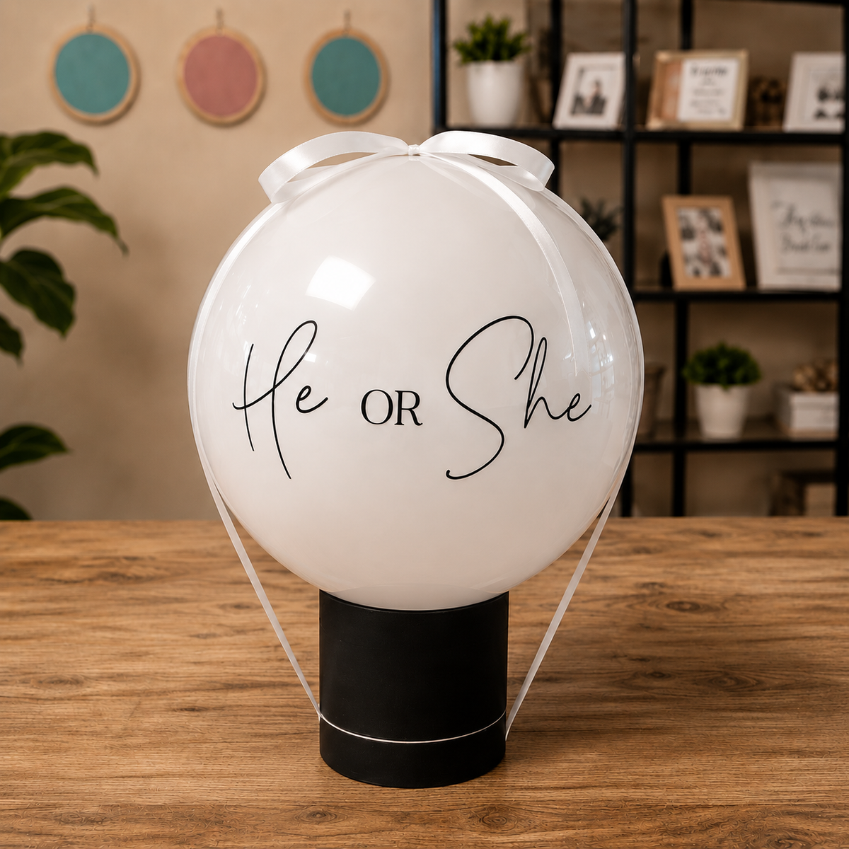 Aesthetic Gender Reveal He or She?  POP Me to see! - No Mess Table Top