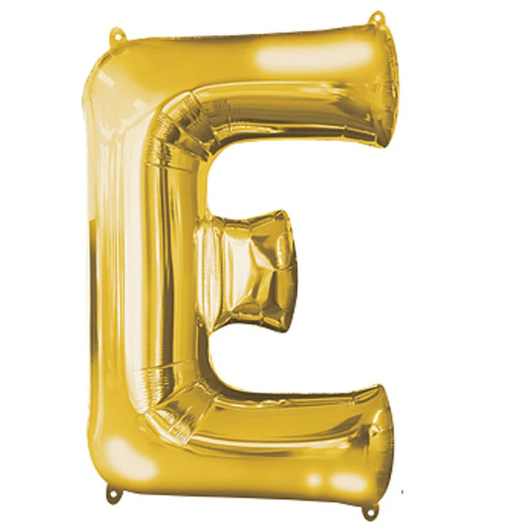 SS LETTER E - Helium Filled