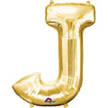 SS LETTER J - Helium Filled
