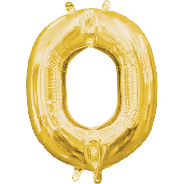 SS LETTER O - Helium Filled