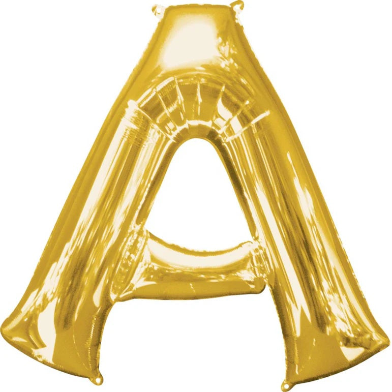 SS LETTER A - Helium Filled