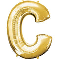 SS LETTER C - Helium Filled