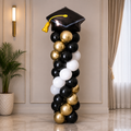 GRAD Balloon Standee Arrangement - 4Design RE ORDER 1 DAY In ADVANCE