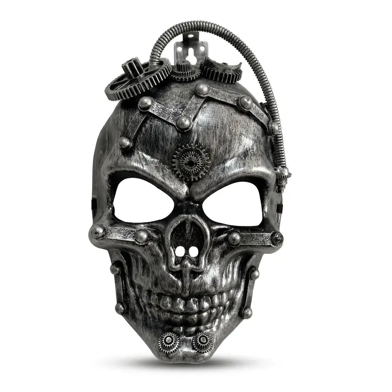 SILVER SKULL MASK