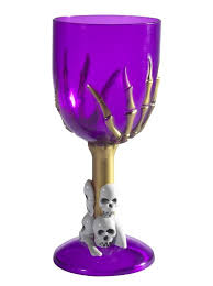 PURPLE SKULL GOBLET