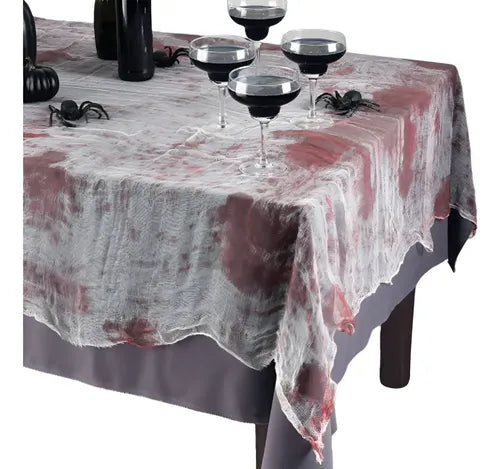 Gauze Table Cover - Oblong