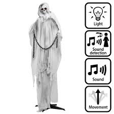 STANDING DECOR CHAINED GHOST