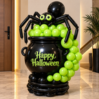 Spider Potion Cauldron Balloon Arrangement - PRE ORDER