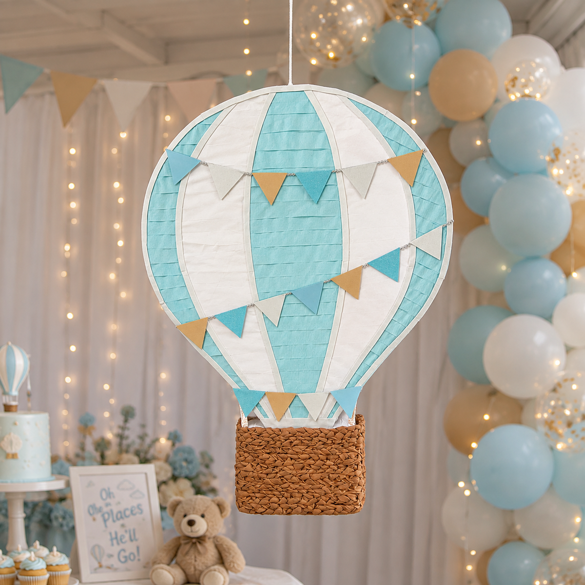 HOT-AIR PIÑATA PRE-ORDER | 3 Days Production | FREE Stick Included!