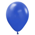 ROYAL BLUE Standard Color Plain Latex - Helium Filled