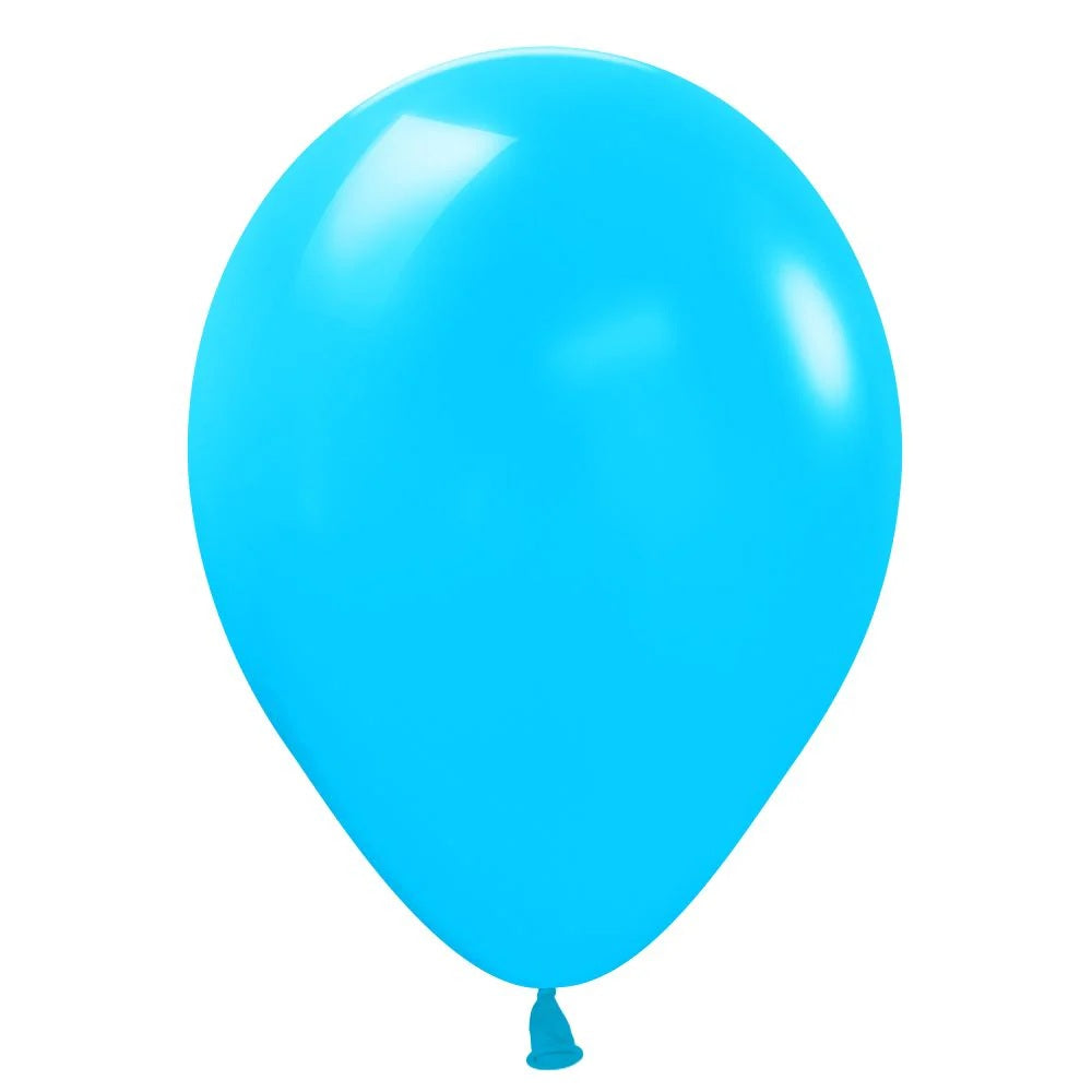 LIGHT BLUE Standard Color Plain Latex - Helium Filled