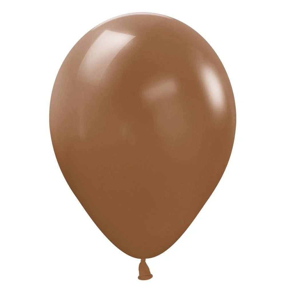 COFFEE Standard Color Plain Latex - Helium Filled