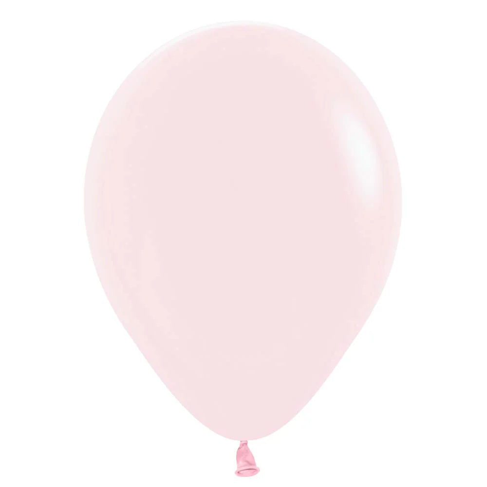 PASTEL PINK Standard Color Plain Latex - Helium Filled