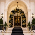 Exquisite GLAM Fireworks Blast Party FULL Balloon Arch - 3DAYS NOTICE - Not Possible For Delivery