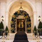 Exquisite GLAM Fireworks Blast Party FULL Balloon Arch - 3DAYS NOTICE - Not Possible For Delivery