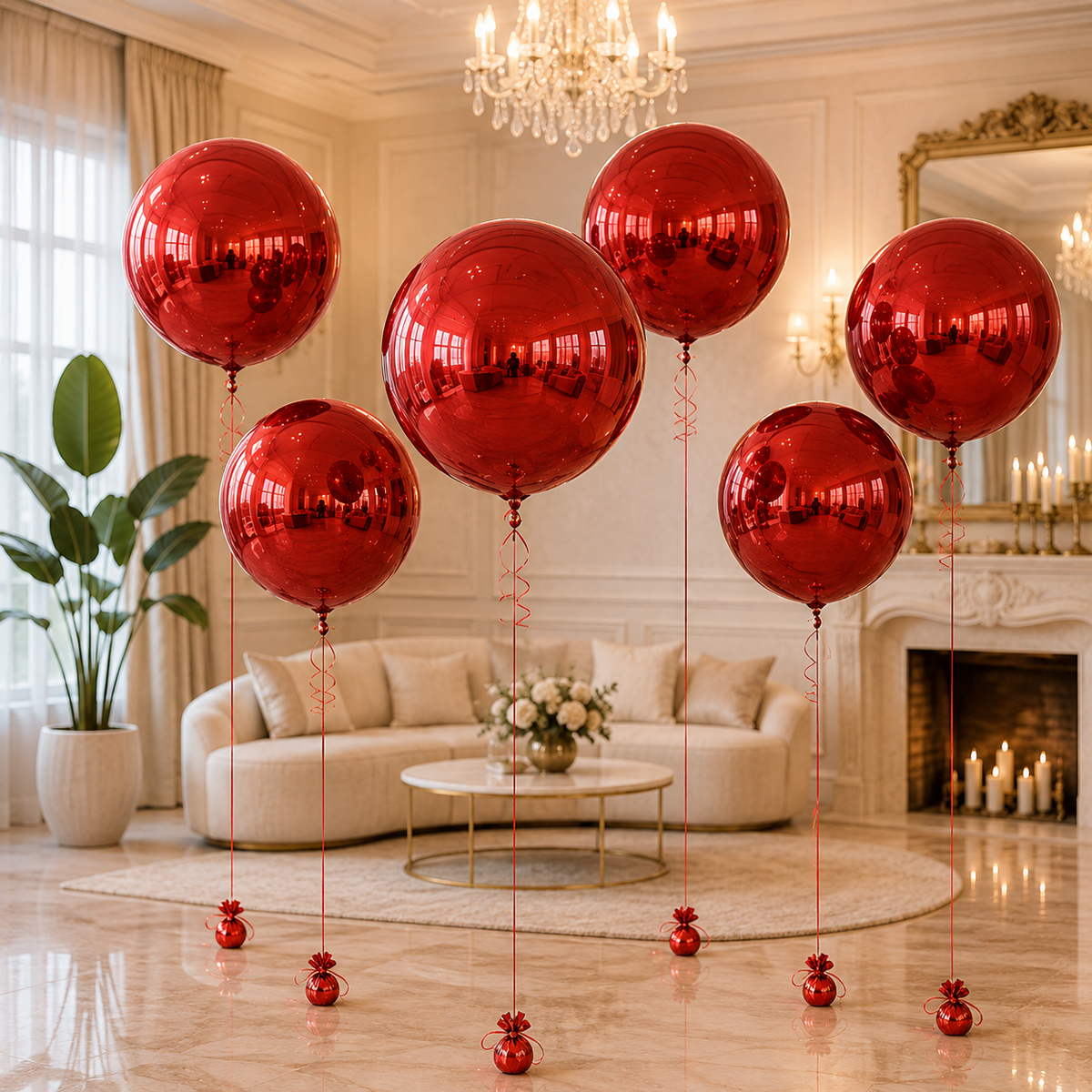 Assortment ORBZ Party Balloon Set - 7count