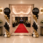 Glam Party Roman Balloon Pillar Standee