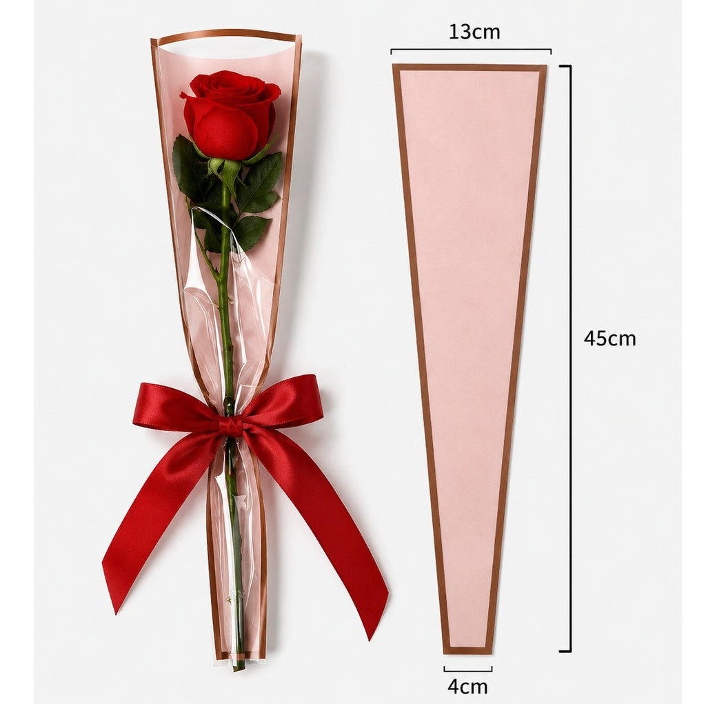 Single RED Rose Fresh Flower