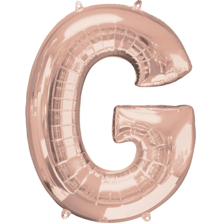SS LETTER G - Helium Filled